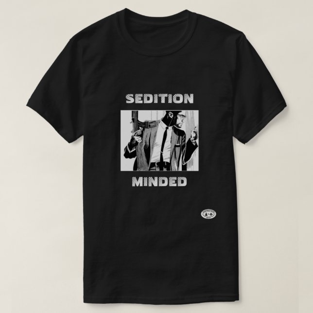 Camiseta Sedição Pensada (Frente do Design)