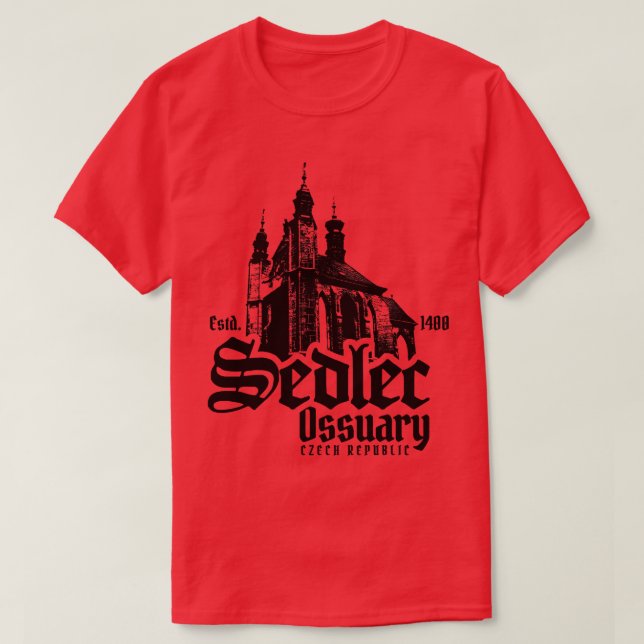 Camiseta Sedlec Ossuary (Frente do Design)