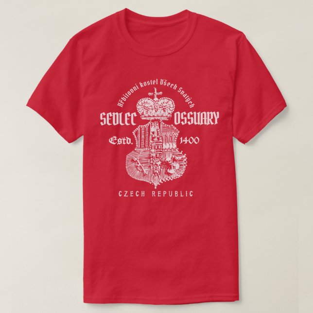 Camiseta Sedlec Ossuary 1 (Frente do Design)
