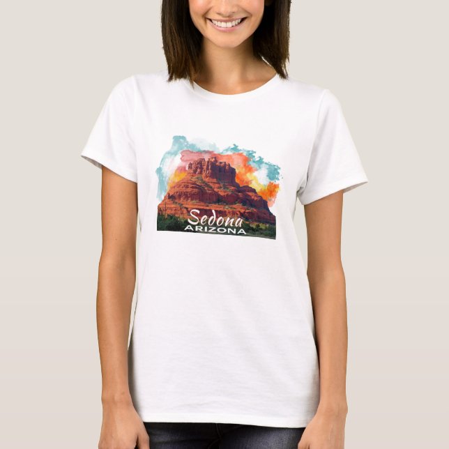 Camiseta Sedona Arizona Bell Rock (Frente)