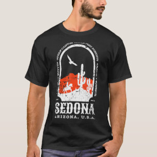 Camiseta Sedona Arizona EUA Montanhas Cênicas do Deserto Di