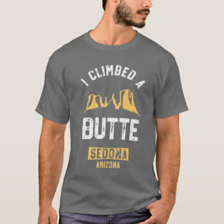 Camiseta Sedona Hiking Shirt I Climbed A Butte Desert Pun G