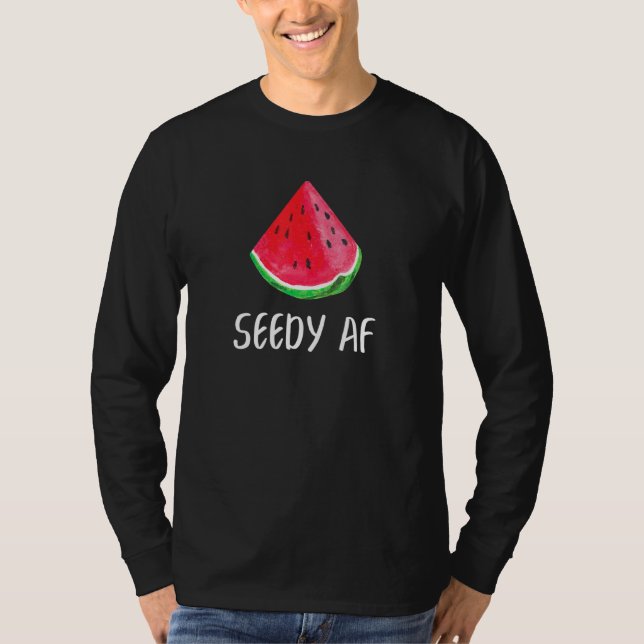 Camiseta Seedy AF Watermelon Summer Fruta Melon (Frente)