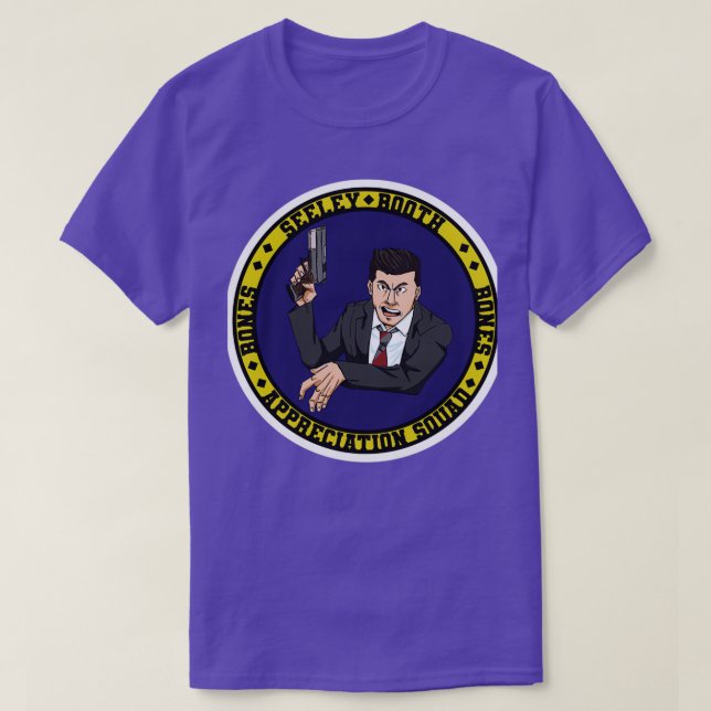 Camiseta Seeley Booth Appreciation Squad 2 (Frente do Design)