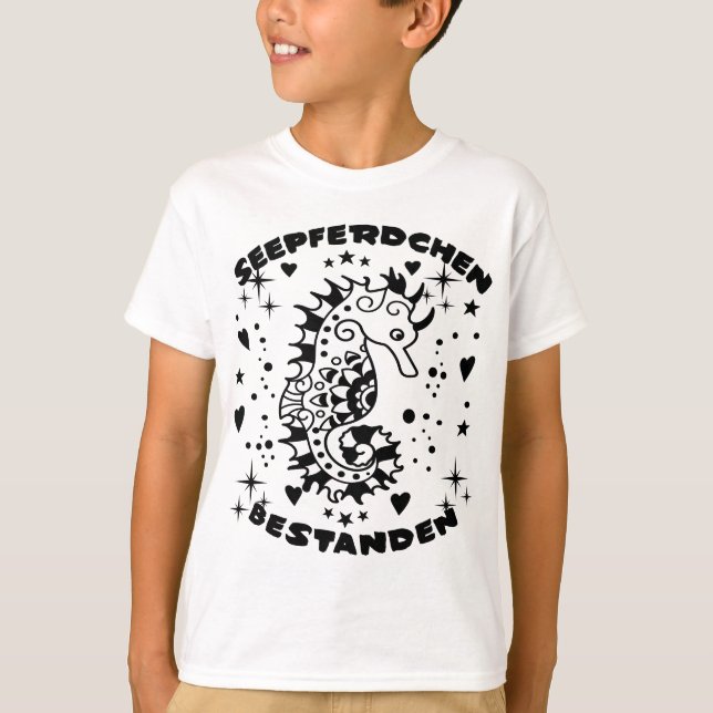 Camiseta Seepferd Bestanden (Frente)
