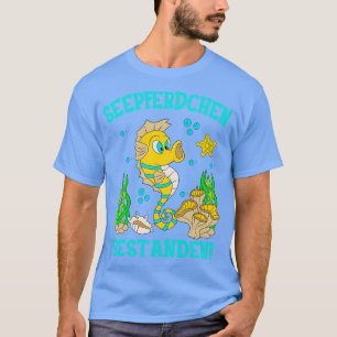 Camiseta Seepferdchen Bestanden Schwimmprfung Kinder
