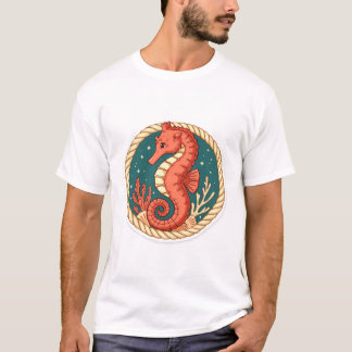 Camiseta Seepferdchen Im Seemannsgarn
