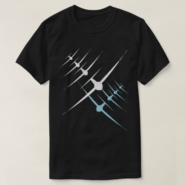 Camiseta Segelflieger Segelfliegen Glider Flugsport Pilot  (Frente do Design)