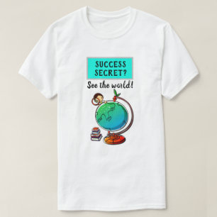 Camiseta Segredo de Sucesso - Veja a motivação mundial Engr