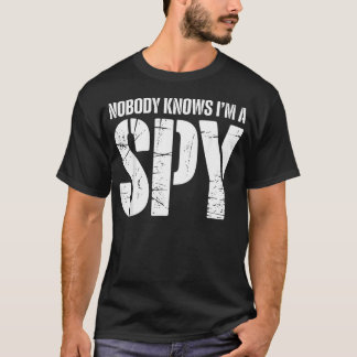 Camiseta Segredo Divertido de Espião