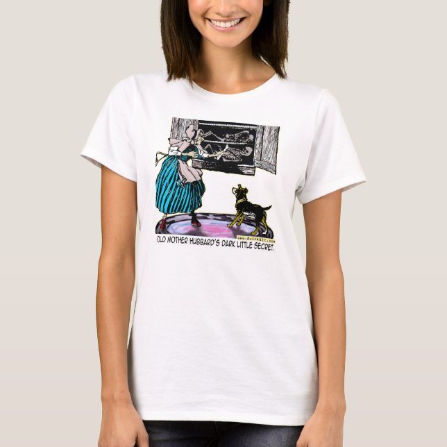 Camiseta segredo sujo dos hubbards da mãe (Frente)