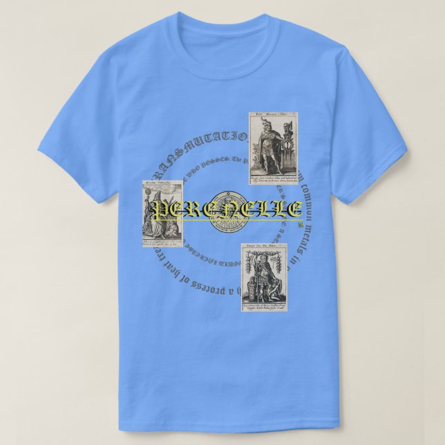Camiseta Segredos da Alquimia (Frente do Design)