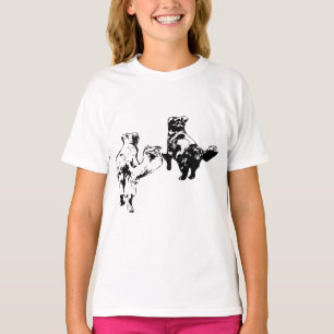Camiseta Seguindo as Caudas em Dusk