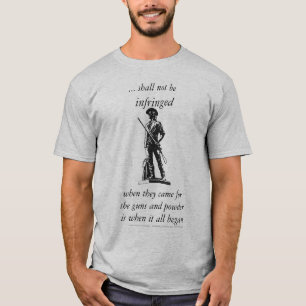 Camiseta Segunda alteração - não será infringida
