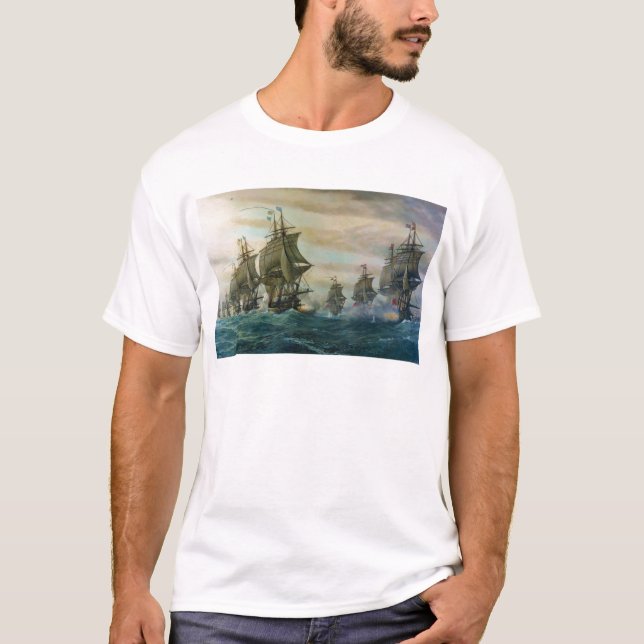 Camiseta Segunda batalha dos cabos de Virgínia (Frente)