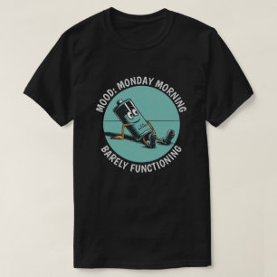 Camiseta Segunda-feira Engraçada