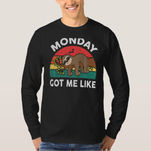 Camiseta Segunda-Feira Me Fez Como Luz