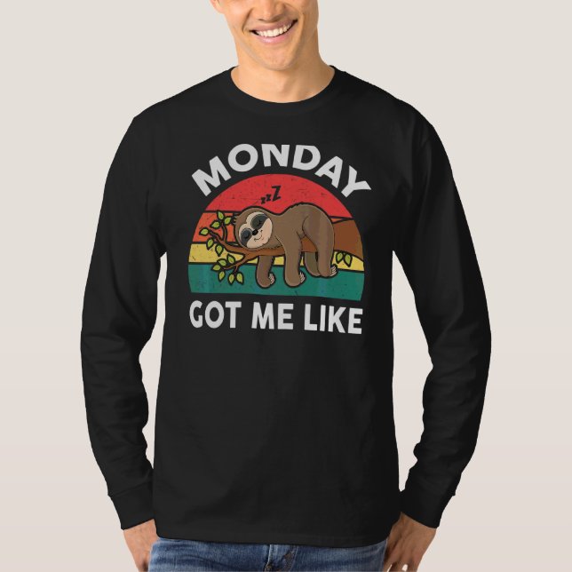 Camiseta Segunda-Feira Me Fez Como Luz (Frente)
