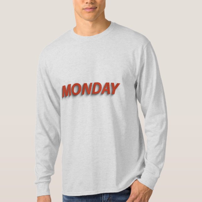 Camiseta Segunda-feira Mood T-shirt (Frente)