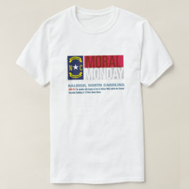 Camiseta Segunda-feira moral, Raleigh, North Carolina