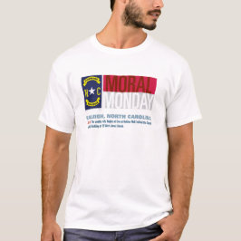 Camiseta Segunda-feira moral, Raleigh, North Carolina