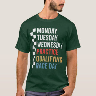 Camiseta Segunda-feira Terça-feira Quinta-feira – Treino, Q