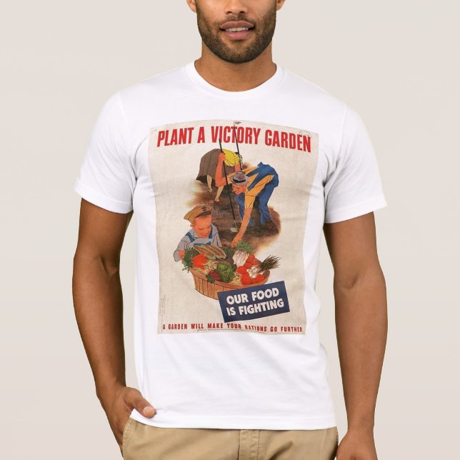 Camiseta Segunda guerra mundial do jardim de vitória (Frente)
