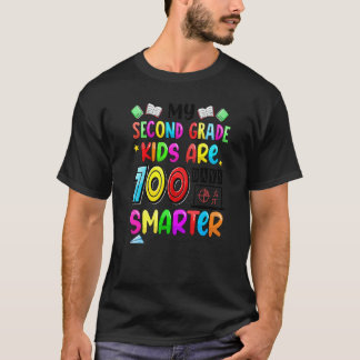 Camiseta Segunda Série 100 Dias Mais Inteligente Professor 