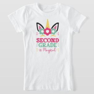 Camiseta segunda série é mágica de volta ao unicórnio da es