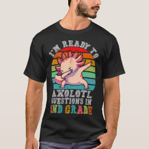 Camiseta Segunda Série Estou Pronto Para Axolotl Questões N