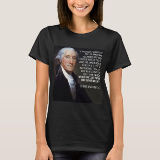 Camiseta Segundas citações da alteração - George Washington
