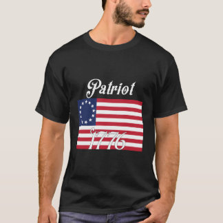 Camiseta Segundo 1776 Vintage Betsy Ross Flag Usa