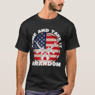 Camiseta segundo Alteração Direitos De Arma Vêm E Tomam Bra