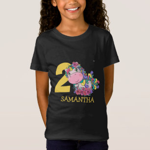 Camiseta Segundo aniversário Unicórn T-Shirt