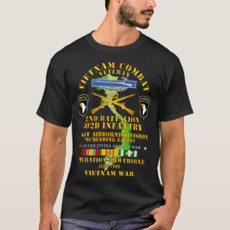 Camiseta segundo Bn 502nd Infantry 101rua ABN Operation Haw