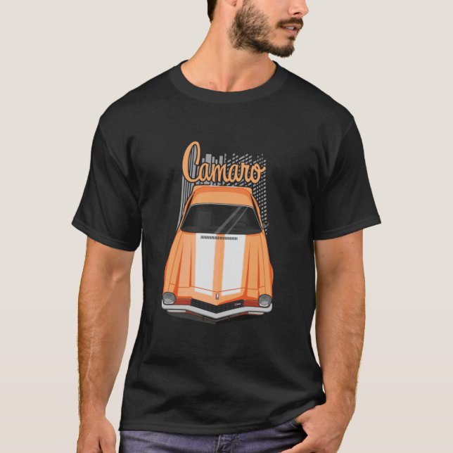 Camiseta Segundo Camaro gen 1970 - laranja Essential (Frente)