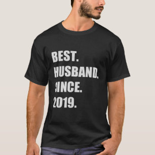 Camiseta Segundo Casado Aniversário Oferece-Lhe Melhor Mar