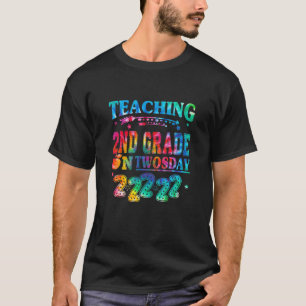 Camiseta Segundo De Ensino No Dia 2-22-22 22 De Fevereiro