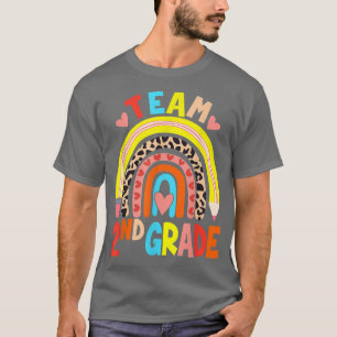 Camiseta Segundo De Equipe Rainbow Leopardo De Volta Ao Tet