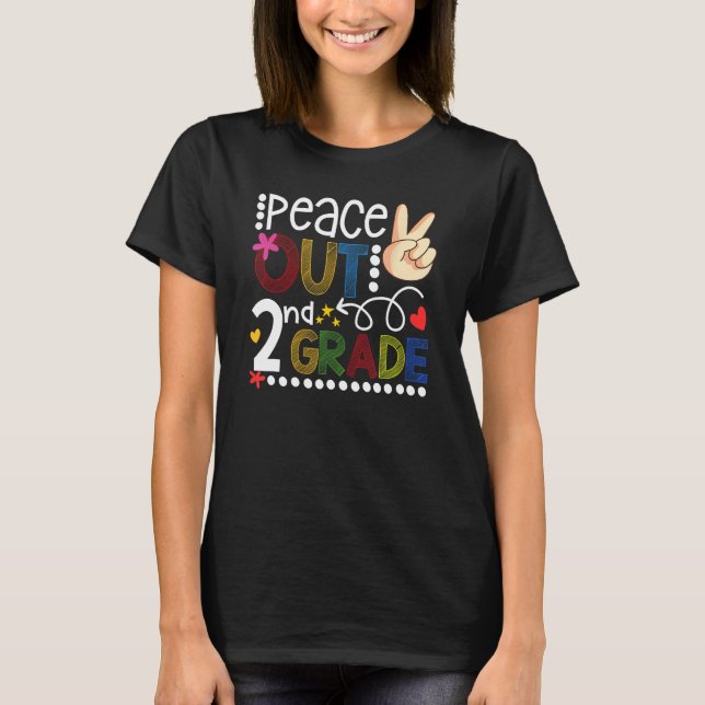 Camiseta Segundo De Grau De Paz De 2023 Estudante De Profes (Frente)