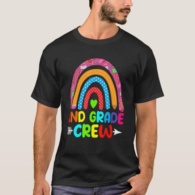 Camiseta Segundo De Professores De Nível Superior De Tripul (Frente)