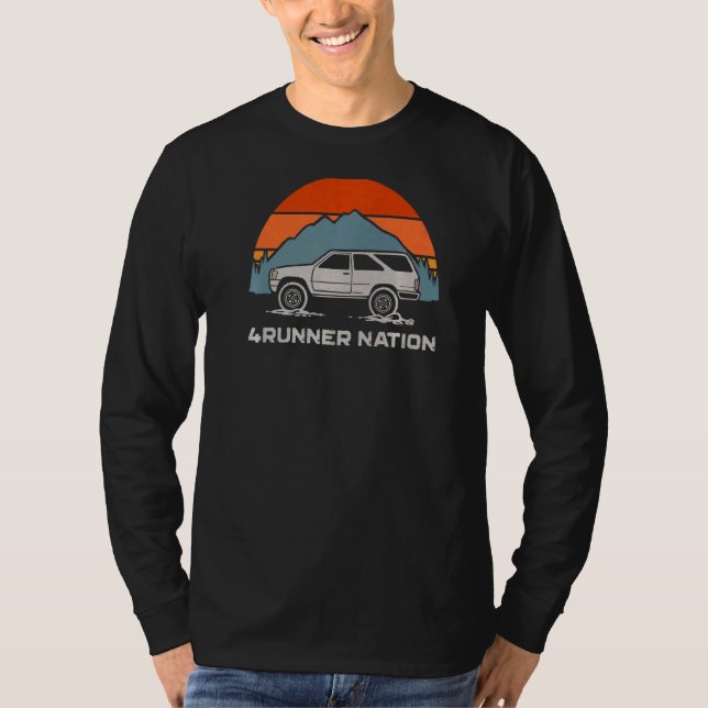 Camiseta segundo Gen 4runner Heritage Sunset Vibes 4runner  (Frente)