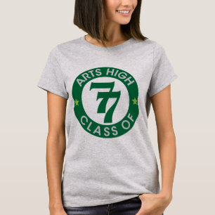 Camiseta Segundo grau Arts Classe de Logotipo 77