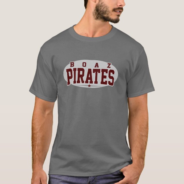 Camiseta Segundo grau Boaz; Piratas (Frente)