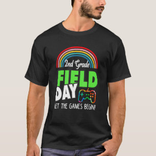 Camiseta segundo Grau Campo Dia 2022 Deixe Os Jogos Começar
