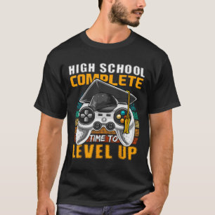 Camiseta Segundo grau Concluído Graduação do Mais velho de