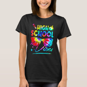 Camiseta Segundo grau De Óculos Secos Do Arco-Íris Volta Pa