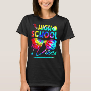 Camiseta Segundo grau De Óculos Secos Do Arco-Íris Volta Pa