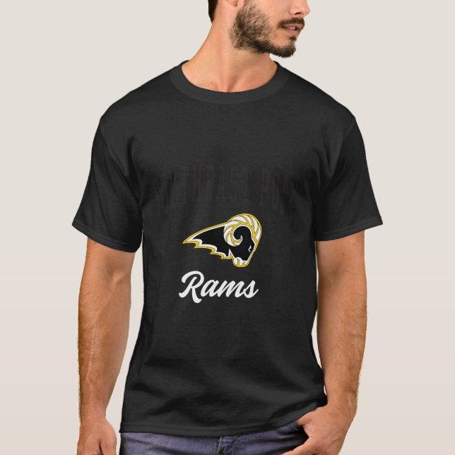Camiseta Segundo grau de Polk Sudeste Rams C3 (Frente)