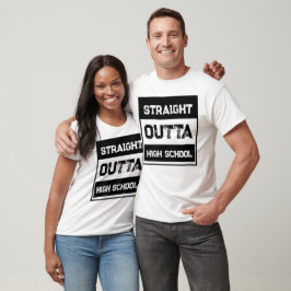 Camiseta Segundo grau de saída do hetero